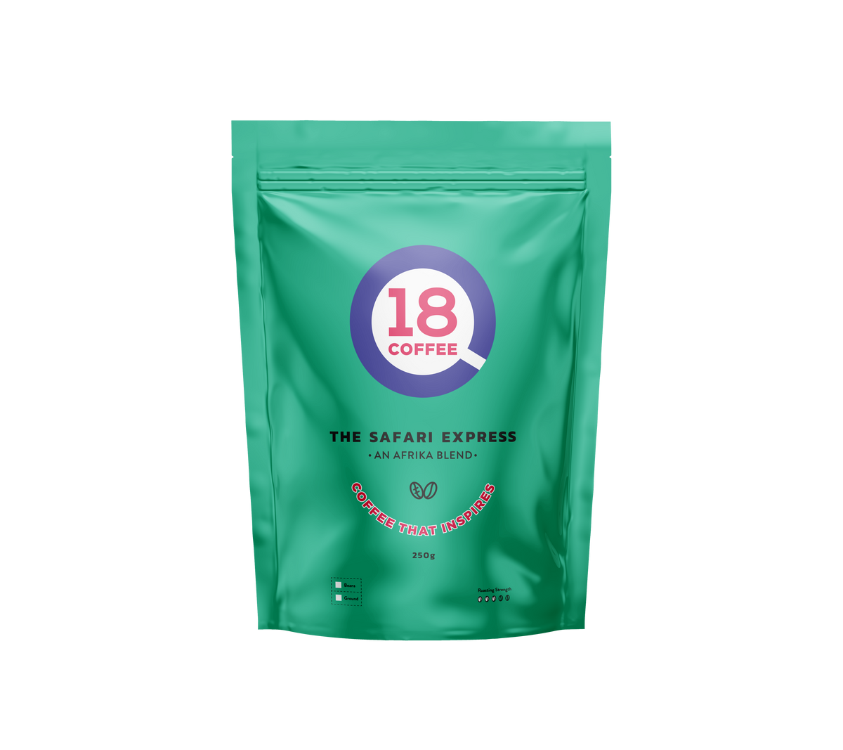 ★coffee The Safari Express - An Afrika Blend by Cecil Afrika – Eighteen Coffee